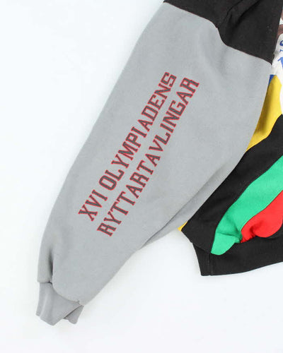 Vintage 80s Adidas Stockholm 1956 Olympics Sweatshirt - L