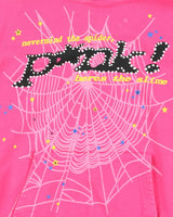 Vintage Spider P*ink Hoodie - M