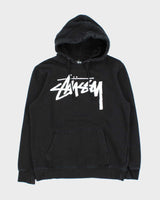 Vintage Stussy Black Hoodie - M