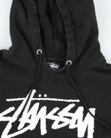 Vintage Stussy Black Hoodie - M