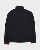 Polo Ralph Lauren Black Large Pony Zip Up Jumper - L