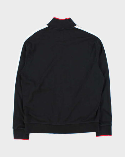 Polo Ralph Lauren Black Large Pony Zip Up Jumper - L