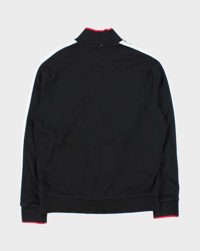 Polo Ralph Lauren Black Large Pony Zip Up Jumper - L