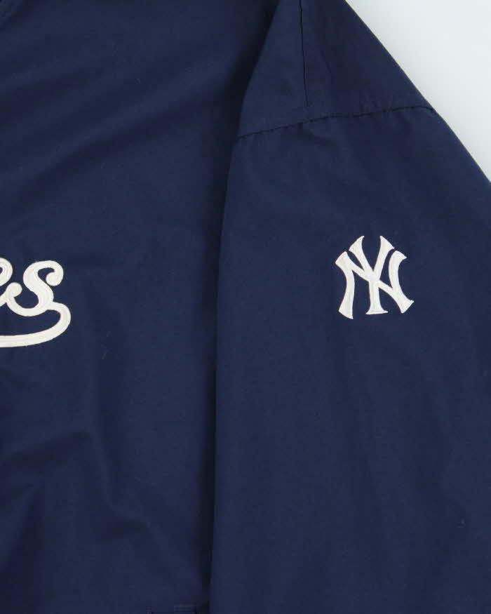 Vintage 00s Nike Team Yankees V-Neck Shell Pullover - XL