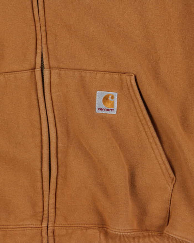 Vintage 90s Carhartt Oversized Zip Up Hoodie  - XL