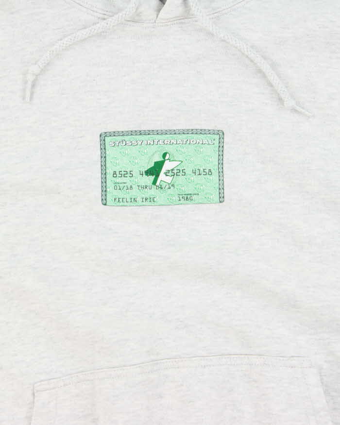 2021 Stussy American Express Credit Card Pullover Hoodie - M