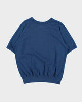Vintage Y2K 00s Evisu Graphic Short Sleeve Crewneck Sweatshirt - L