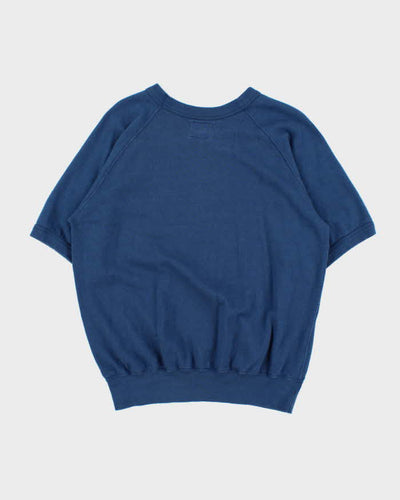 Vintage Y2K 00s Evisu Graphic Short Sleeve Crewneck Sweatshirt - L