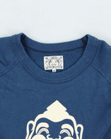 Vintage Y2K 00s Evisu Graphic Short Sleeve Crewneck Sweatshirt - L