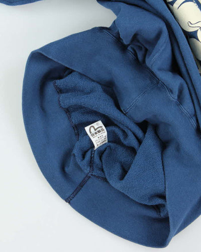 Vintage Y2K 00s Evisu Graphic Short Sleeve Crewneck Sweatshirt - L