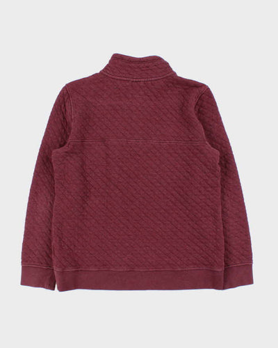 Patagonia Synchilla Snap T Quilted Pullover Sweatshirt - M
