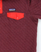 Patagonia Synchilla Snap T Quilted Pullover Sweatshirt - M