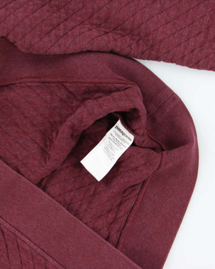 Patagonia Synchilla Snap T Quilted Pullover Sweatshirt - M