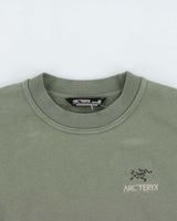 Arc'teryx Sage Green Emblem Crewneck Pocket Crewneck - S