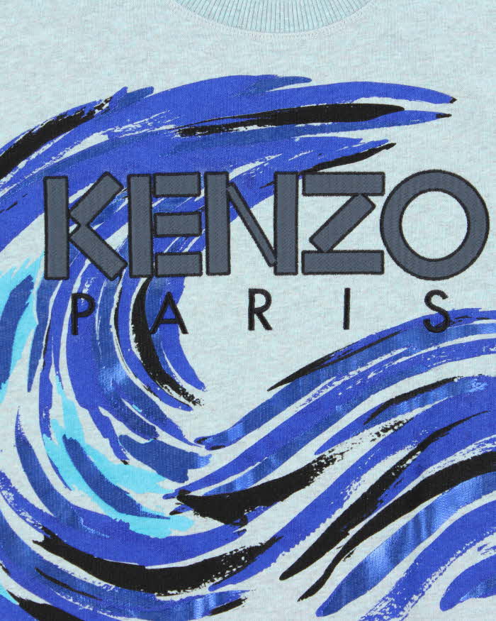 Kenzo Paris Spell Out Crewneck Sweatshirt - S