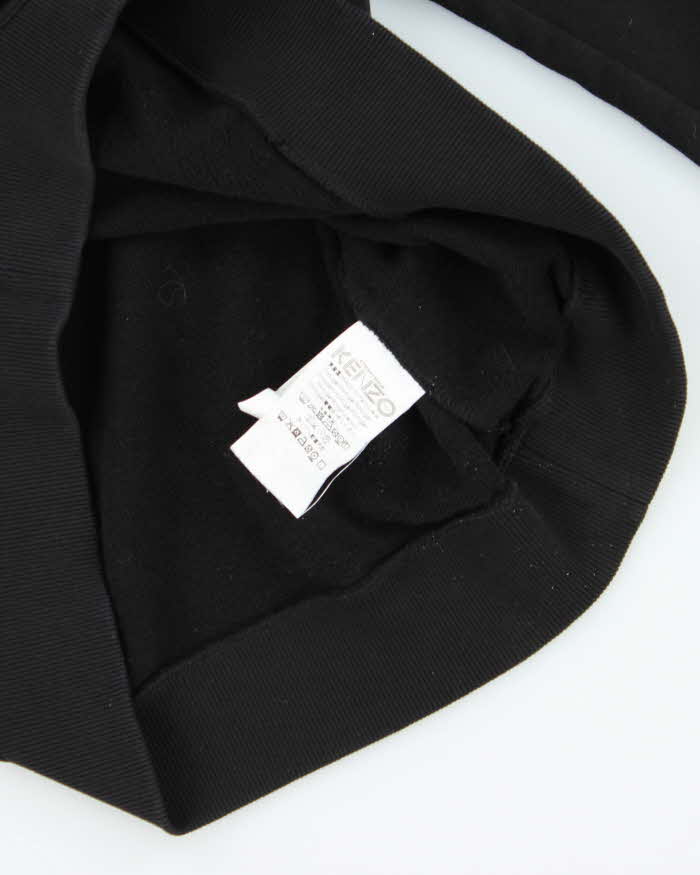Kenzo Paris Black Graphic Crewneck Sweatshirt - L