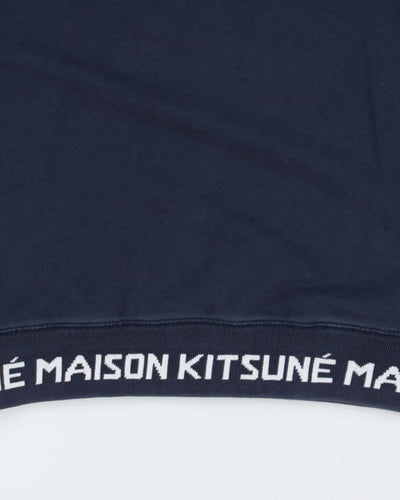 Maison Kitsune Fox Head Crewneck Sweatshirt - L