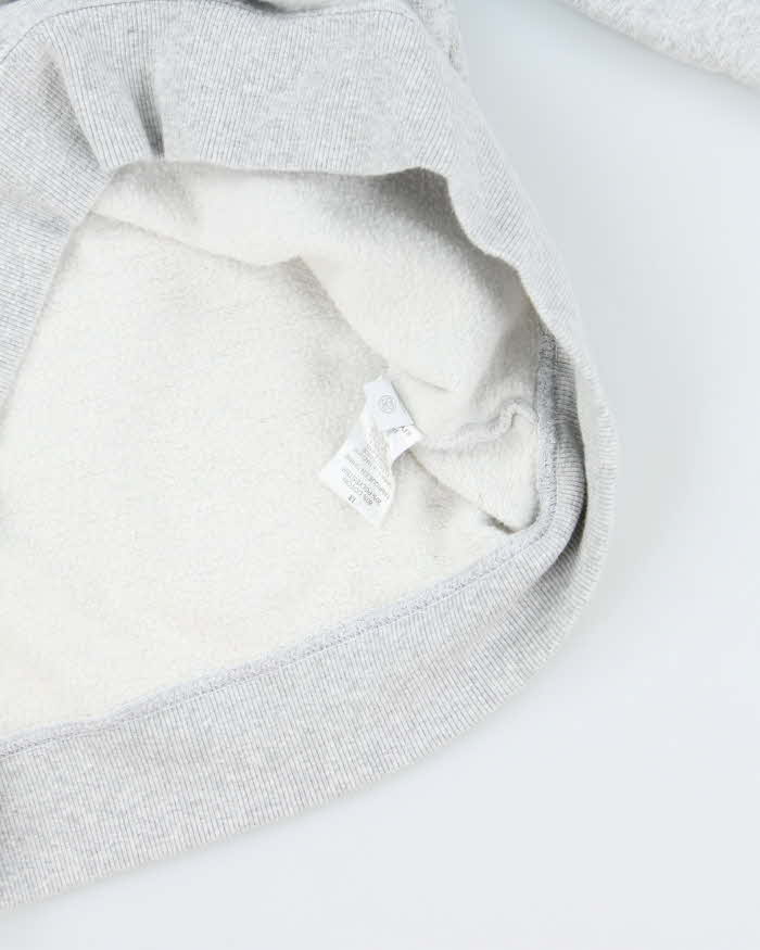 Stussy Marl Grey Classic Logo Sweatshirt - M