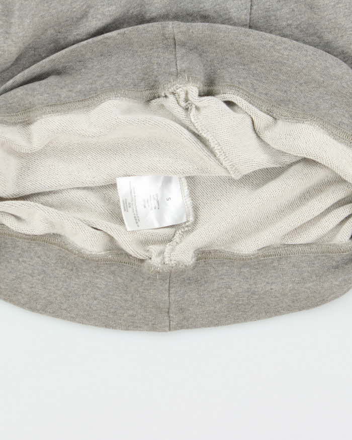 Fear of God Essentials 1977 Grey Oversized Short Sleeve Sweatshirt - S