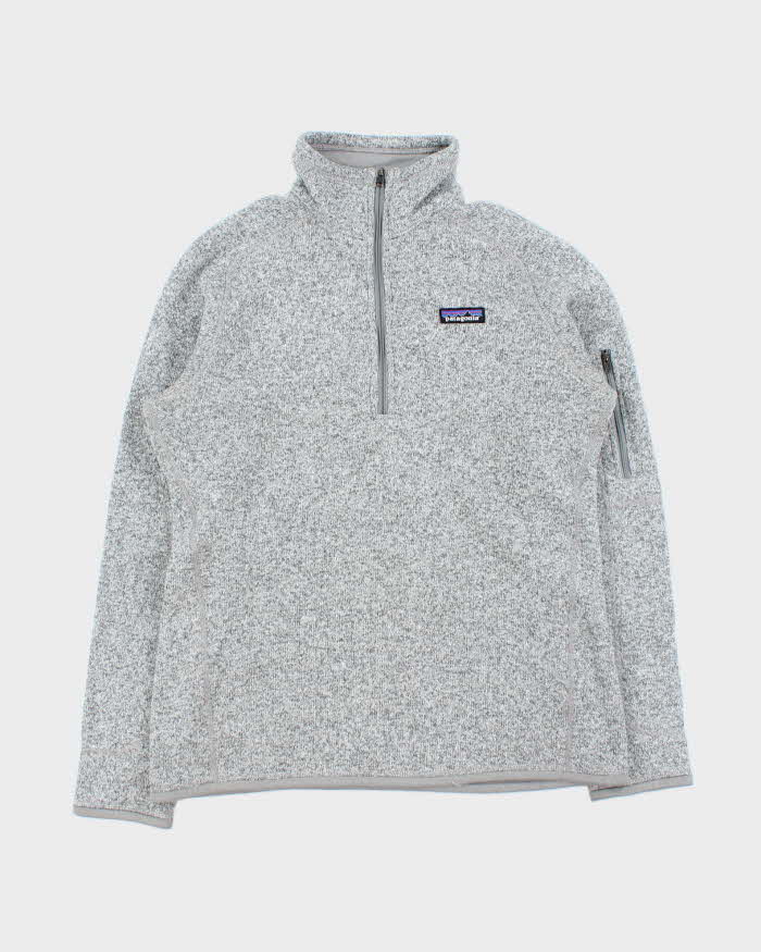 Patagonia Grey Quarter-Zip Fleece - L
