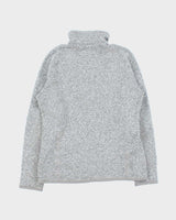 Patagonia Grey Quarter-Zip Fleece - L