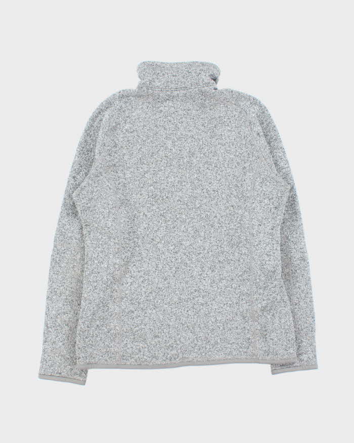 Patagonia Grey Quarter-Zip Fleece - L