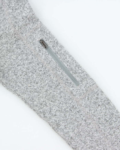 Patagonia Grey Quarter-Zip Fleece - L