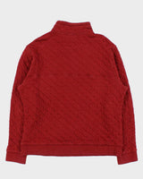 Patagonia Synchilla Snap-T Quilted Pullover Sweatshirt - XL