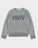 Kenzo Spell Out Embroidered Crewneck Sweatshirt - S
