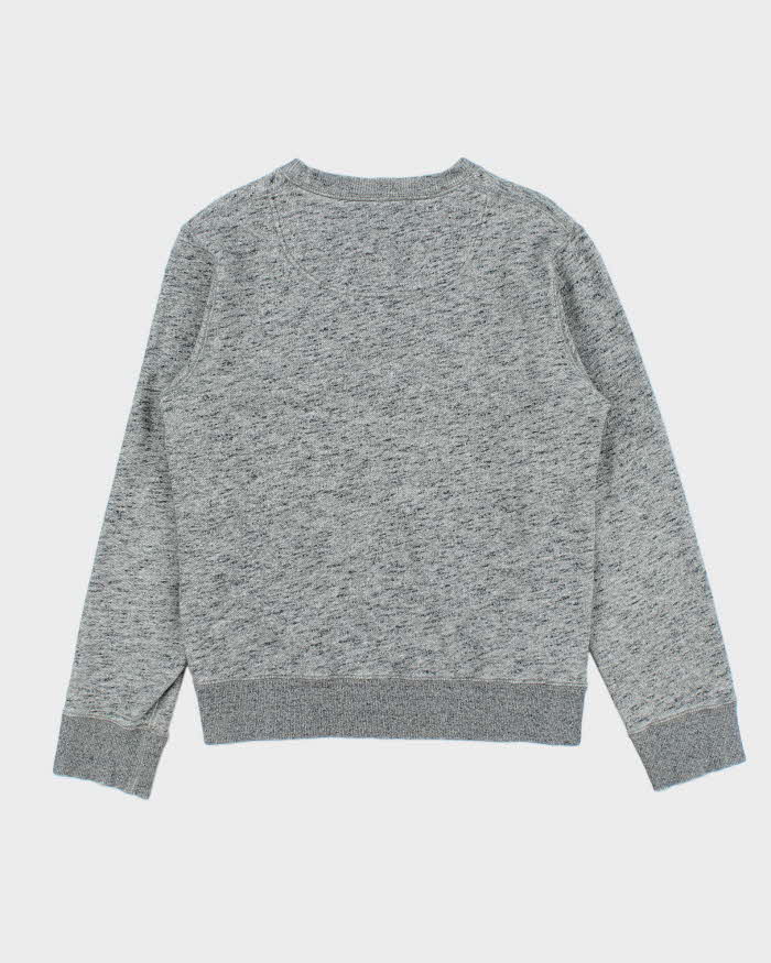 Kenzo Spell Out Embroidered Crewneck Sweatshirt - S