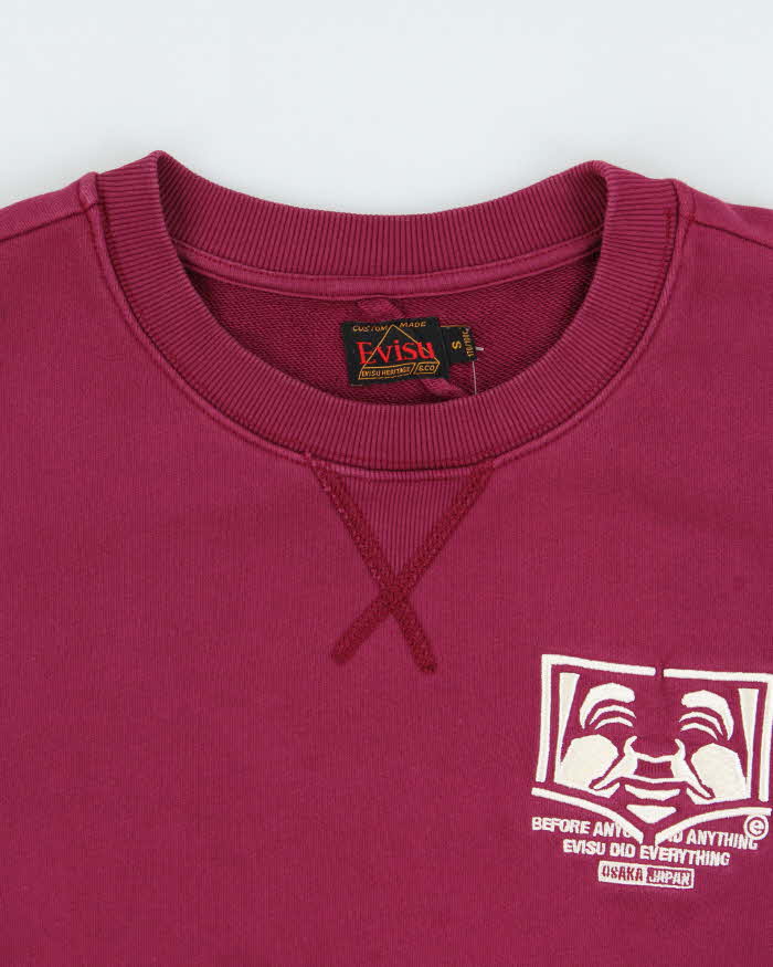 Evisu Force Pocket Crewneck Sweatshirt - S