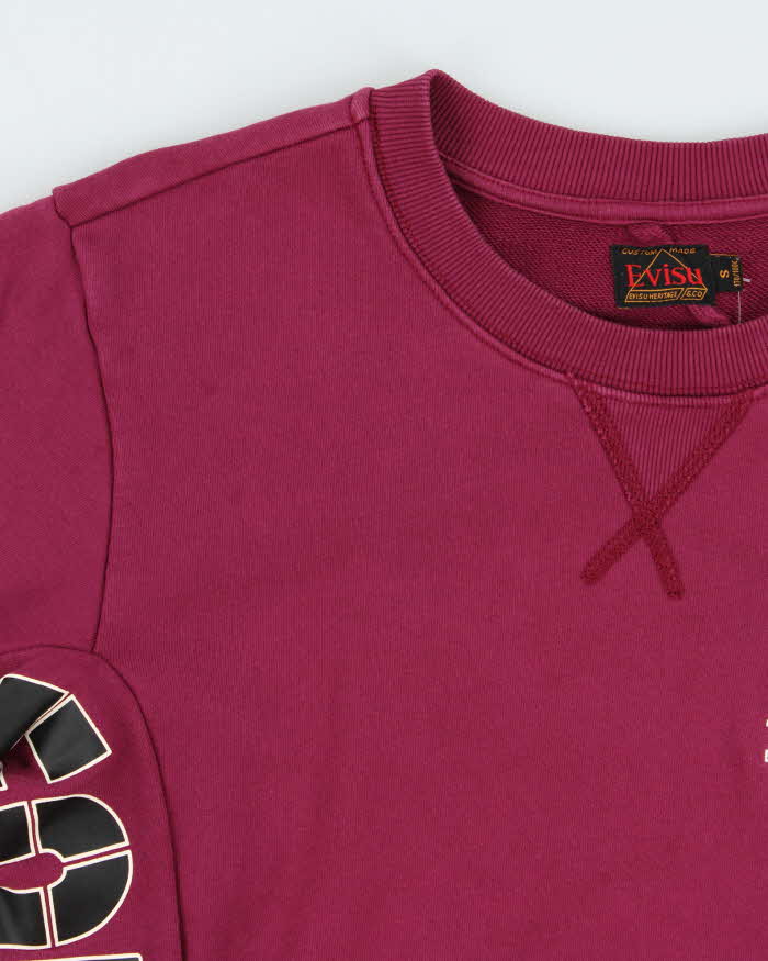 Evisu Force Pocket Crewneck Sweatshirt - S