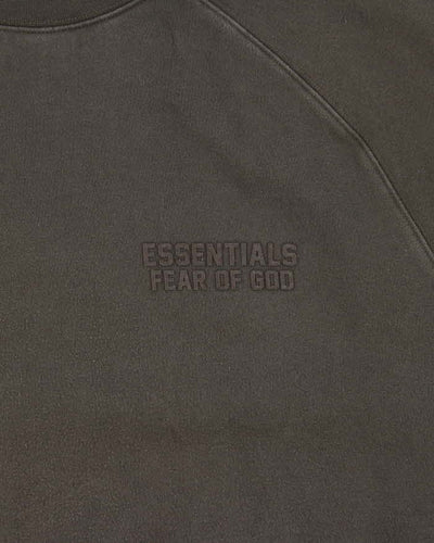 Essentials Fear Of God Khaki Oversized Crewneck Sweatshirt - XL