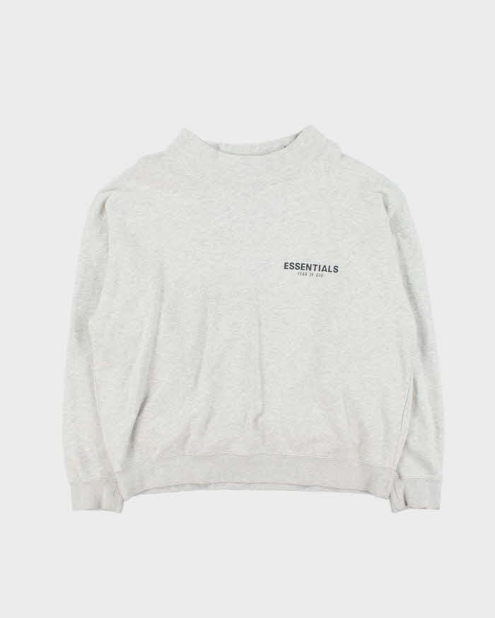 Essentials Fear Of God High Neck Oversized Sweatshirt - XL