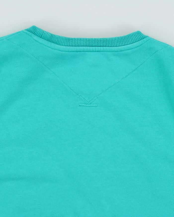 Kenzo Turquoise Classic Tiger Crewneck Sweatshirt - S
