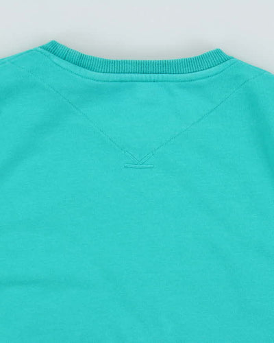 Kenzo Turquoise Classic Tiger Crewneck Sweatshirt - S