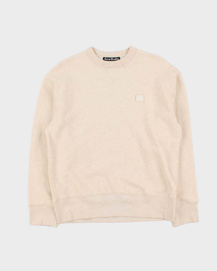 Acne Studios Fairview Face Crewneck Sweatshirt - XXS