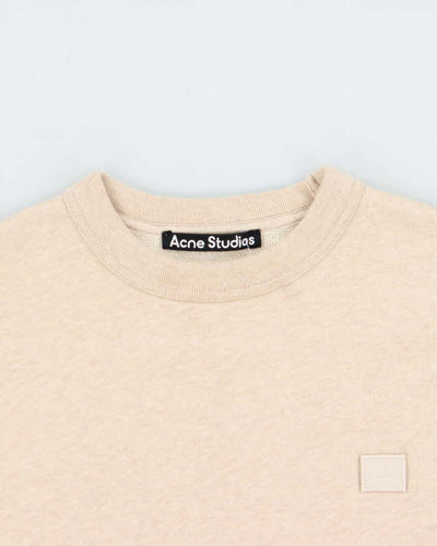 Acne Studios Fairview Face Crewneck Sweatshirt - XXS