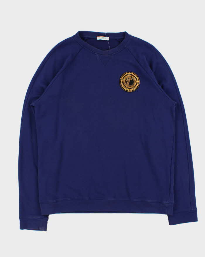 Versace Collection Rubber Medusa Crest Crewneck Sweatshirt - XXL