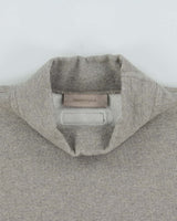 Essentials Fear Of God Grey High Neck Oversized Sweatshirt - M