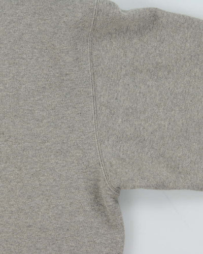 Essentials Fear Of God Grey High Neck Oversized Sweatshirt - M