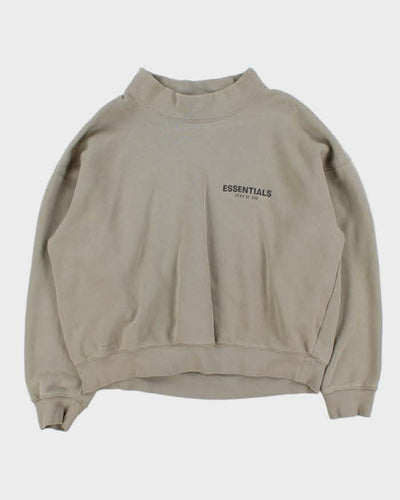 Essentials Fear Of God Sage Boxy Oversized Sweatshirt - M