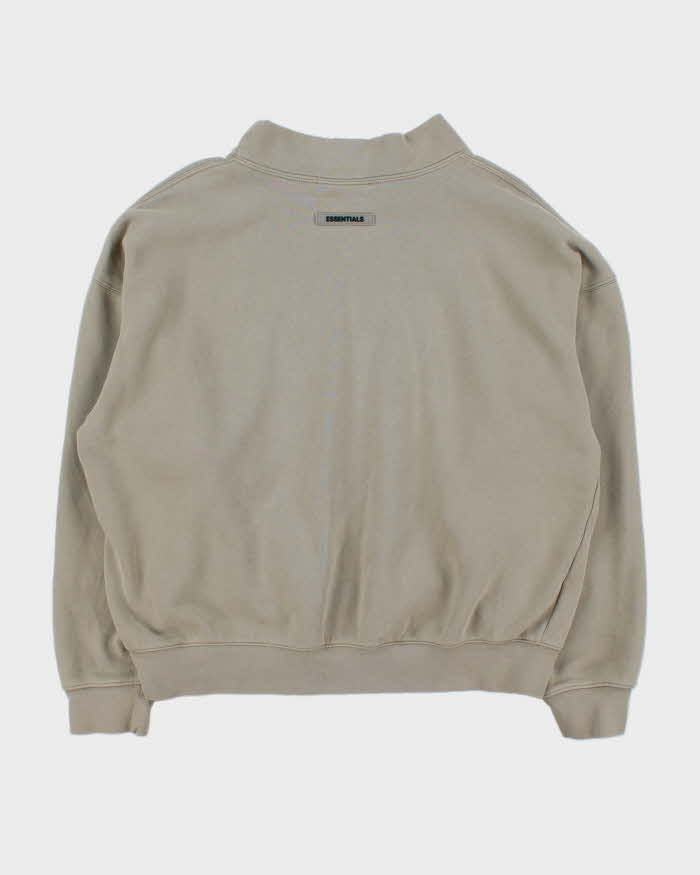Essentials Fear Of God Sage Boxy Oversized Sweatshirt - M
