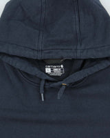 Vintage Carhartt Midweight Sleeve Logo Loose Fit Pullover Hoodie - L