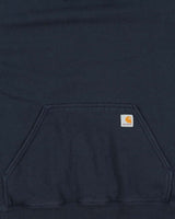 Vintage Carhartt Midweight Sleeve Logo Loose Fit Pullover Hoodie - L