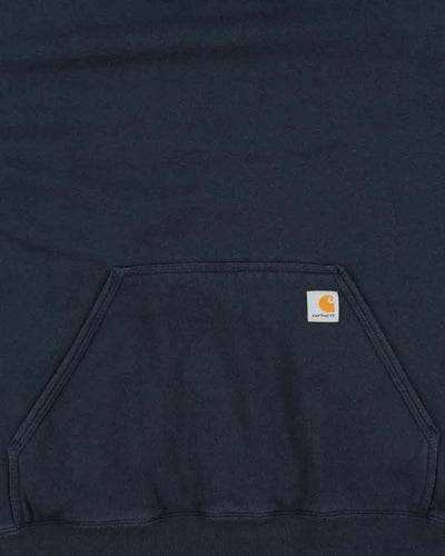 Vintage Carhartt Midweight Sleeve Logo Loose Fit Pullover Hoodie - L