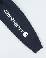 Vintage Carhartt Midweight Sleeve Logo Loose Fit Pullover Hoodie - L
