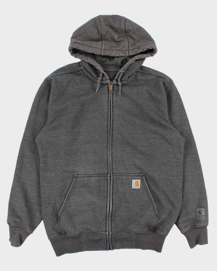 Vintage Carhartt Heavyweight Rain Defender Oversized Pullover Hoodie - M