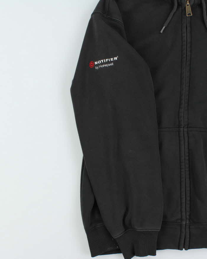 Vintage Carhartt Rain Defender Heavyweight Oversized Zip Up Hoodie - L