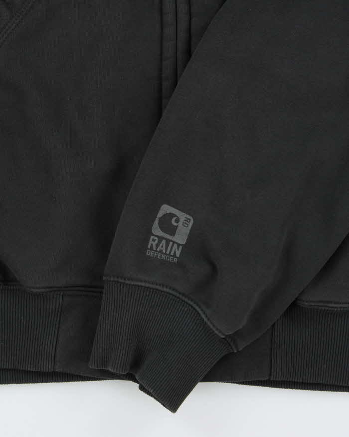 Vintage Carhartt Rain Defender Heavyweight Oversized Zip Up Hoodie - L
